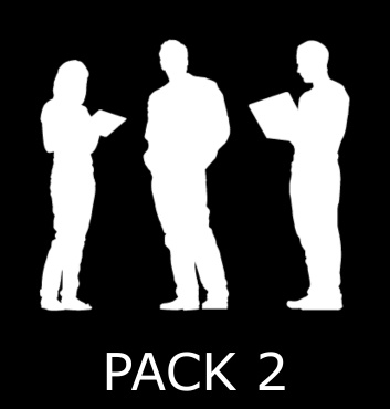 3 Escalas Humanas Revit (PACK 2)