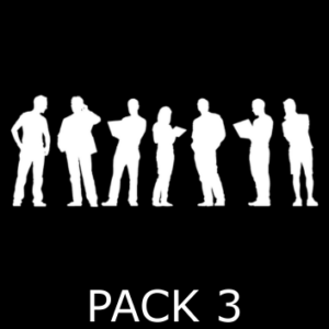 7 Escalas Humanas Revit (PACK 3)